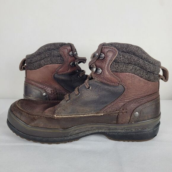 Sorel Kingston Chukka Boot Mens 11.5 Brown Waterproof Leather Casual Work Hiking - Picture 10 of 14